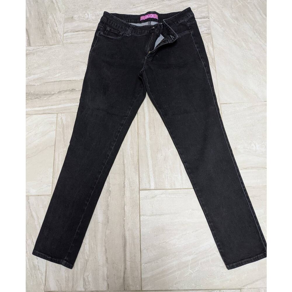 Glo Jeans Black Skinny Leg Jeans SZ Junior XL